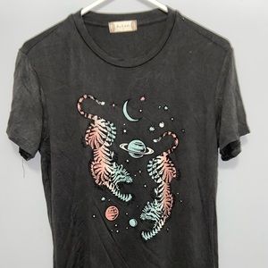 Altar’d State Rainbow Tiger Shirt